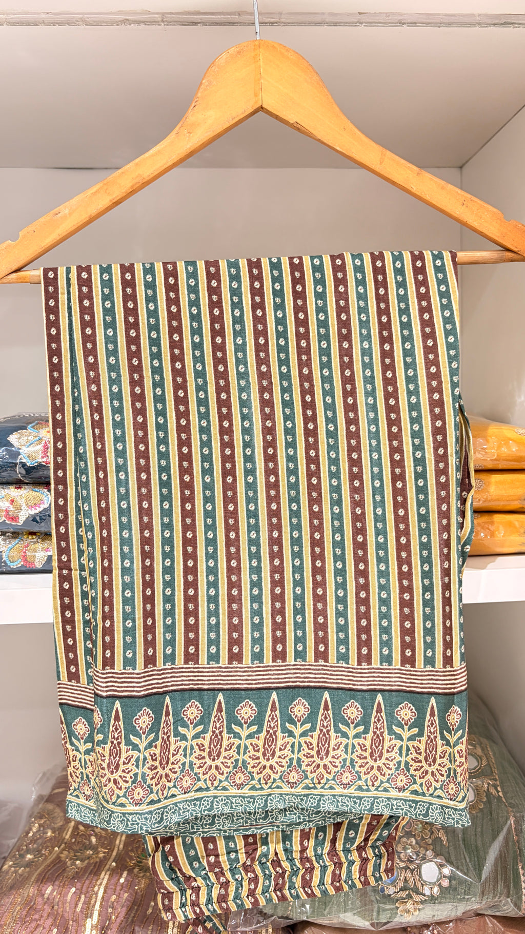 Crepe kaftan co ord set