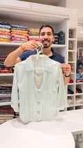 Zircon embellished top