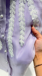 Embellished partywear shirt