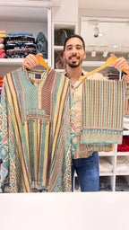 Crepe kaftan co ord set