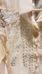 Embellished partywear shirt