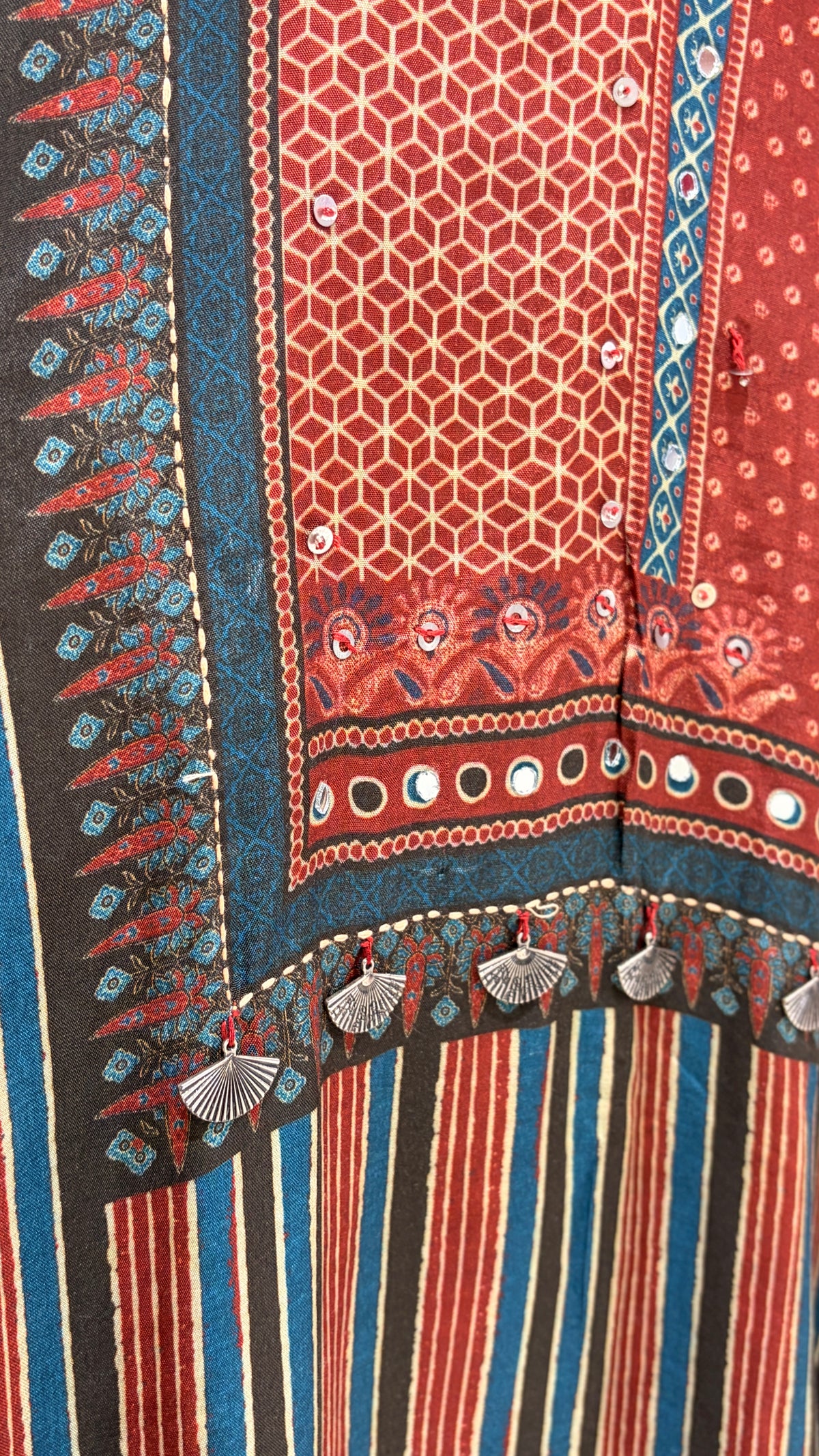 Crepe kaftan co ord set