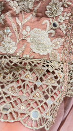 Mirror & Cutwork Embroidered Sharara Set