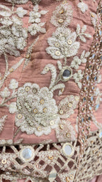 Mirror & Cutwork Embroidered Sharara Set